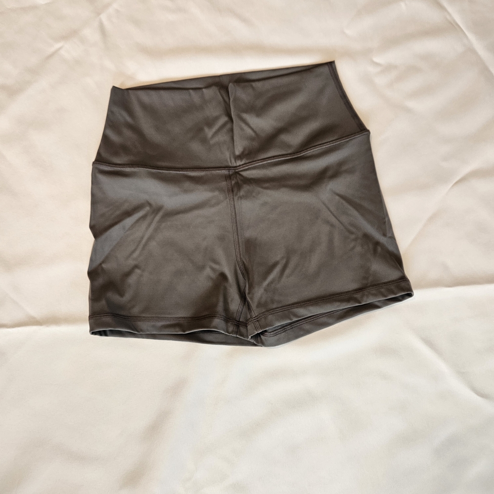 CRZ YOGA Women's Charcoal Athletic Shorts